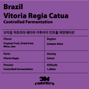 [304 Coffee Roasters] Brazil Victoria Hedgeia Catu Eye Control Permutation